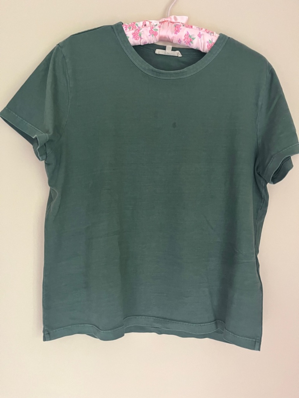 Madewell Forest Green Short Sleeve Crew Tee